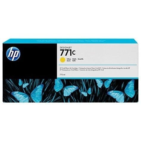 HP no 771C yellow ink cartridgee, B6Y10A