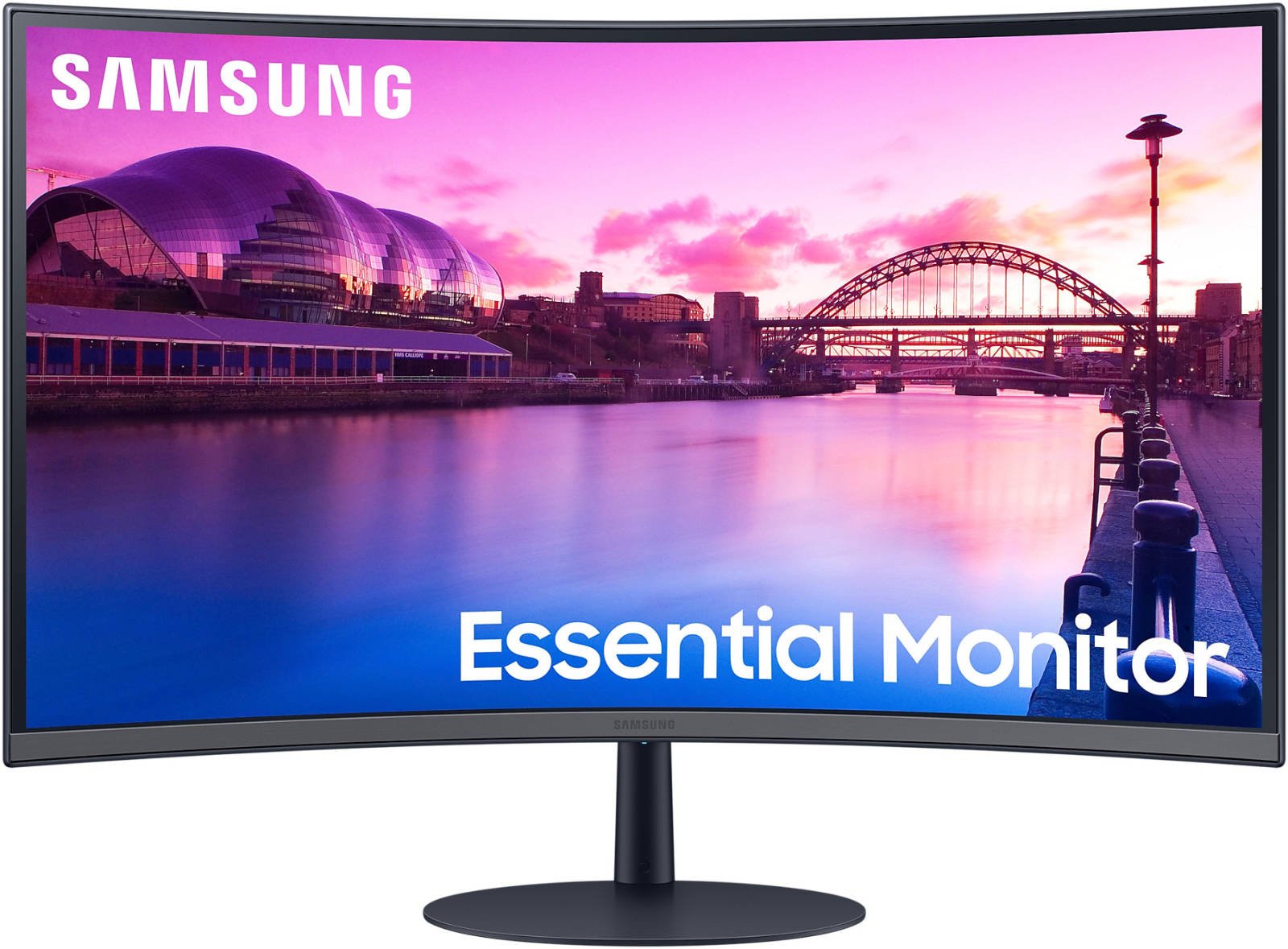SAMSUNG 27″ Curved Monitor with 1000R Curvature, 1920 x 1080 VA Display, 75Hz Refresh Rate & 4ms Response Time, Bezeless Design, AMD FreeSync, Stereo Speaker, HDMI / DisplayPort | S27C390EAM