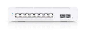 Ubiquiti USW-Pro-XG-8-PoE UniFi Pro XG 8 PoE Network Switch – 8x 10 GbE PoE++ Ports, 2x 10G SFP+, 200 Gbps Switching Capacity, Layer 3 Managed